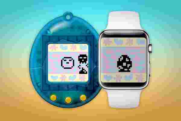 90年代的数字玩具Tamagotchi出现在Apple Watch上